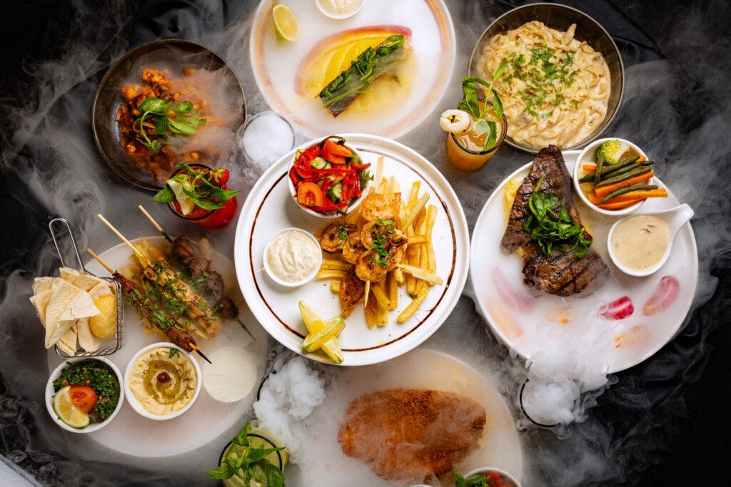 Food content photoshoot