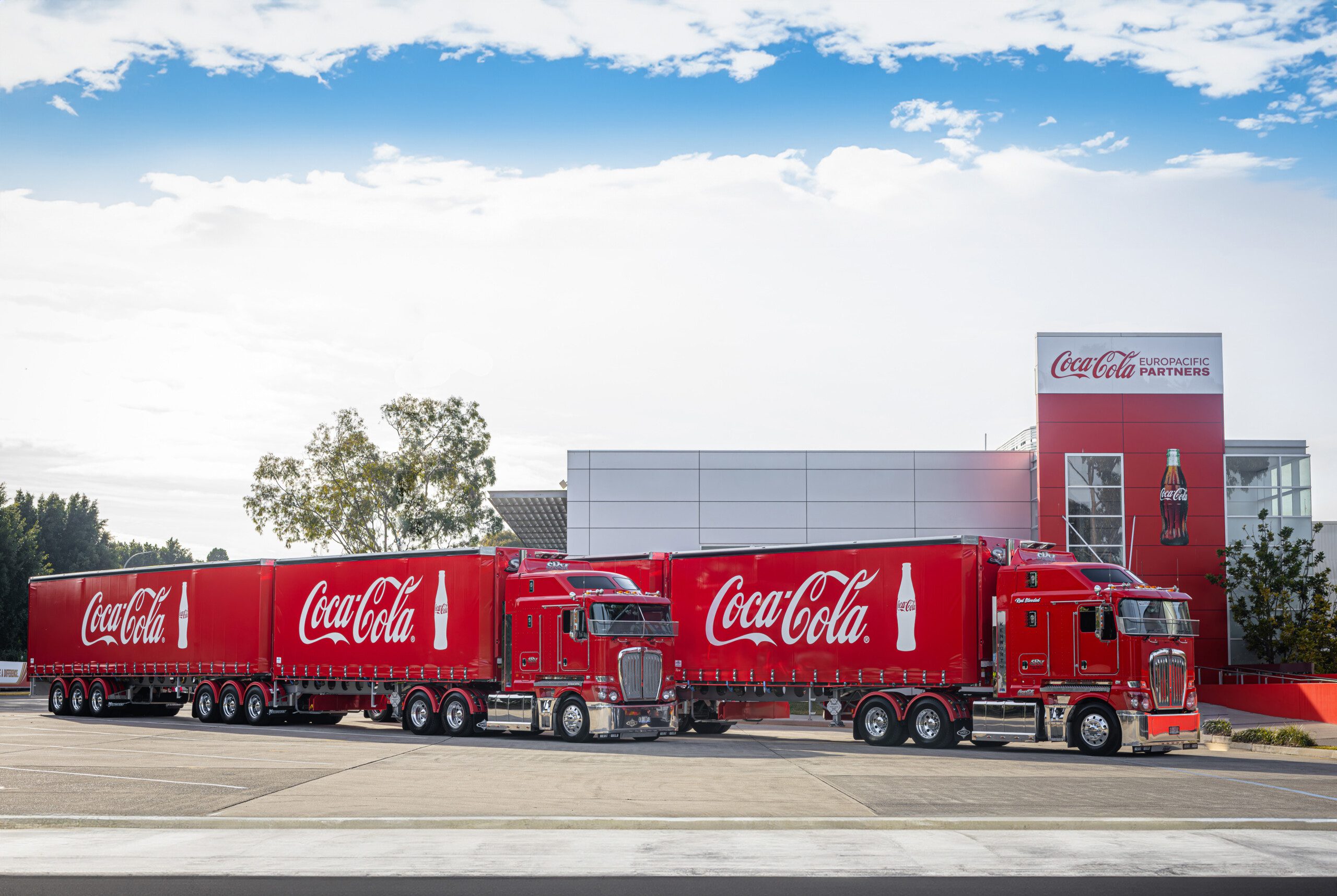 Coca-Cola Trucks-Phortoshoot